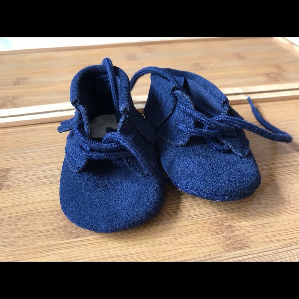 Baby gap moccasins never worn